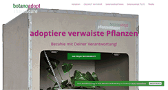 Desktop Screenshot of botanoadopt.org